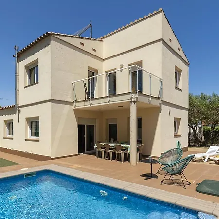 Casa Con Piscina Privada, Pista De Petanca Y Cerca De La Playa - Es-325-11 *