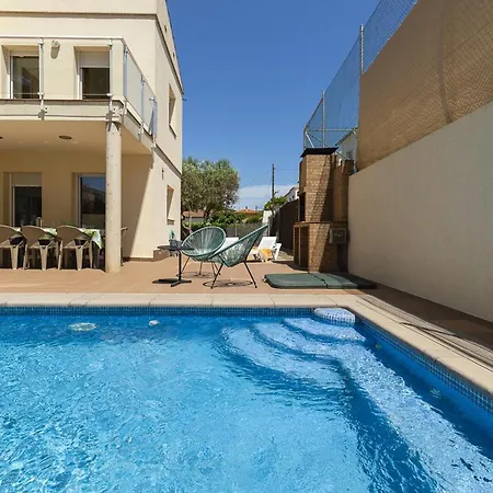 Casa Con Piscina Privada, Pista De Petanca Y Cerca De La Playa - Es-325-11 Holiday home *